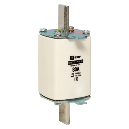 Плавкая вставка ППН-35 250/ 80А габарит 1 EKF PROxima fus-35/250/80