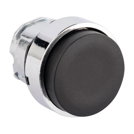 Исполнительный механизм кнопки XB4 черный выпирающая возвратный без фиксации, без подсветки EKF PROxima XB4BL-BL