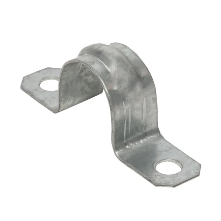 Скоба металлическая двухлапковая d19-20 мм (10 шт) EKF PROxima sm-2-19-20-r