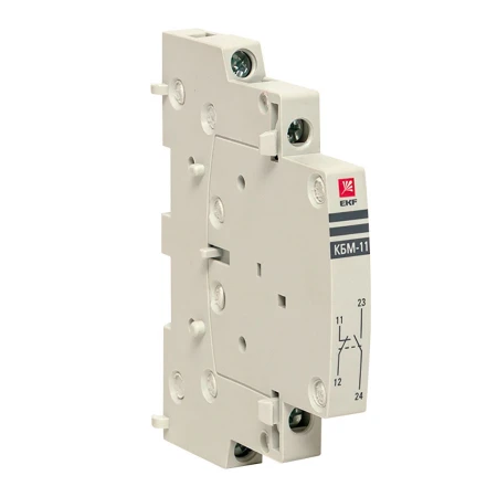 Контакт боковой дополнительный КБМ-11 NO+NC для КМ EKF PROxima km-cs-11