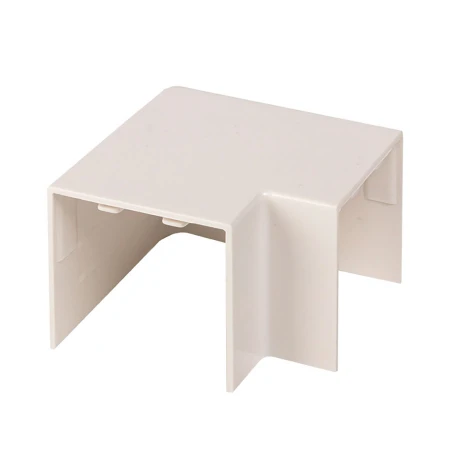 Поворот 90 гр. (40х40) (4 шт) белый EKF-Plast abw-40-40x4