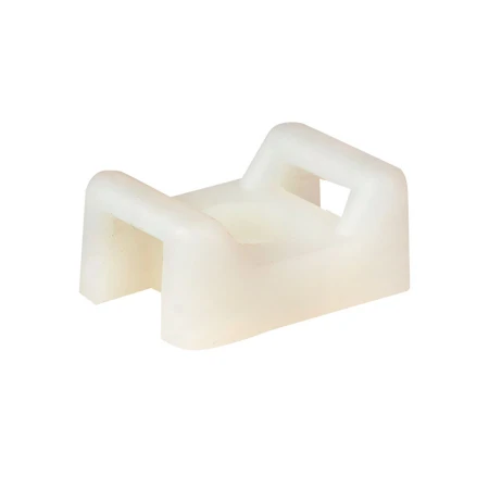 Площадка под хомуты (22x16) с монтажным отверстием М4 белая (100шт.) EKF PROxima pmo-22-16-w