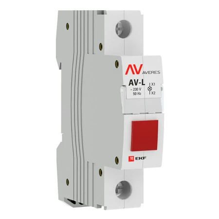 Лампа сигнальная AV-L красная EKF AVERES av-l-red-averes