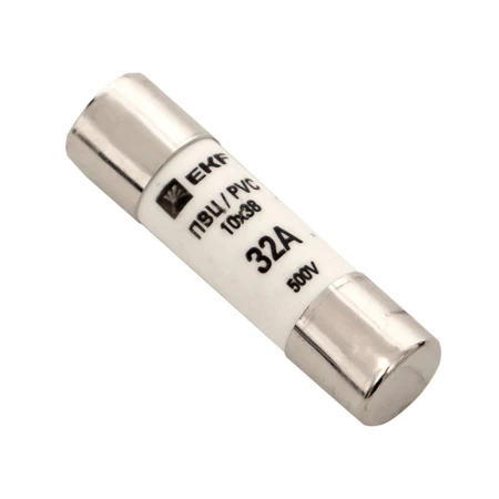 Плавкая вставка цилиндрическая ПВЦ (10х38) 32А EKF PROxima pvc-10x38-32