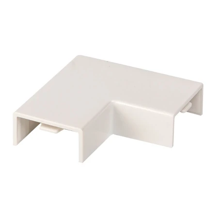 Поворот 90 гр. (20х10) (4 шт) белый EKF-Plast abw-20-10x4