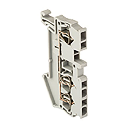 Колодка клеммная пружинная JXB-ST-2.5 28А 3 вывода серая EKF PROxima plc-jxb-st-2.5-3