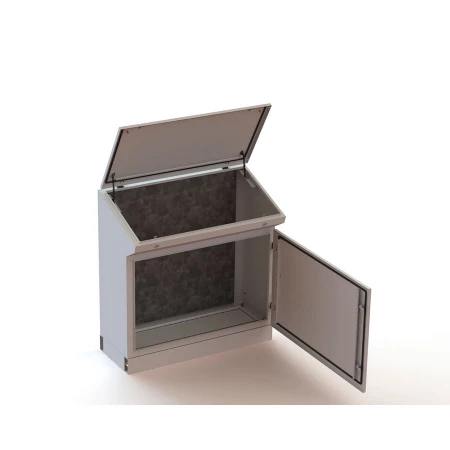 Пульт управления напольный TP10 IP55 (960х1000х400) mb-96-100-40