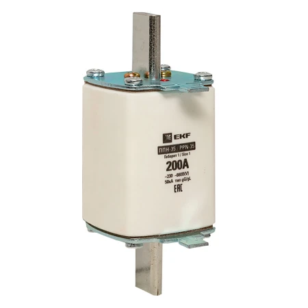 Плавкая вставка ППН-35 250/200А габарит 1 EKF PROxima fus-35/250/200