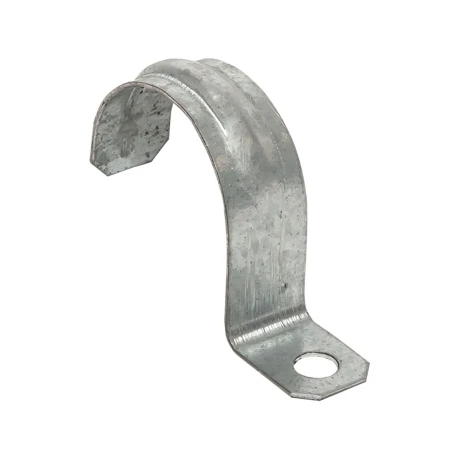 Скоба металлическая однолапковая d31-32 мм (10 шт) EKF PROxima sm-1-31-32-r