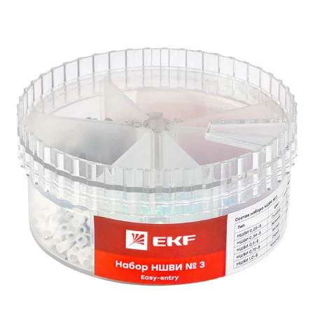Набор НШВИ №3 (0,25-1мм2) EKF PROxima nabor-nshvi-3