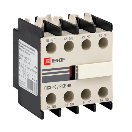 Приставка контактная ПКЭ-40 4NO EKF PROxima ctr-sc-26