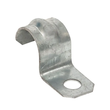 Скоба металлическая однолапковая d14-15 мм (10 шт) EKF PROxima sm-1-14-15-r