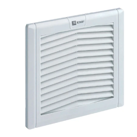 Вентиляционная решётка с фильтром 291x291 мм IP54 EKF PROxima EXF433