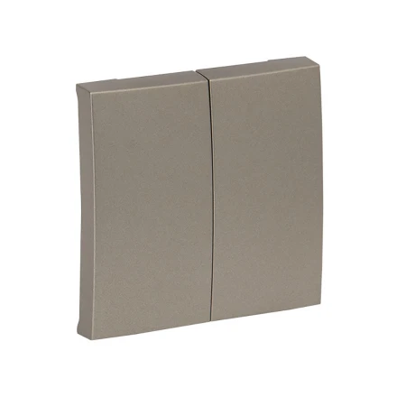 Валенсия лицевая панель выключателя 2-кл. 10А кашемир EKF PROxima ESV10-L-023-40