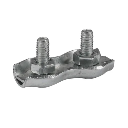 Зажим для троса двойной Duplex (4 мм) EKF zdtd-4