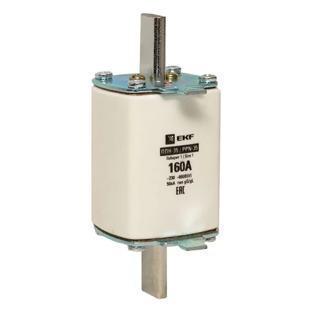 Плавкая вставка ППН-35 250/160А габарит 1 EKF PROxima fus-35/250/160