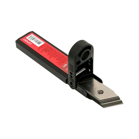 Набор сменных лезвий 18 мм СМ-30 (10 шт, SK4, 7 сегментов) EKF Expert cm-s30