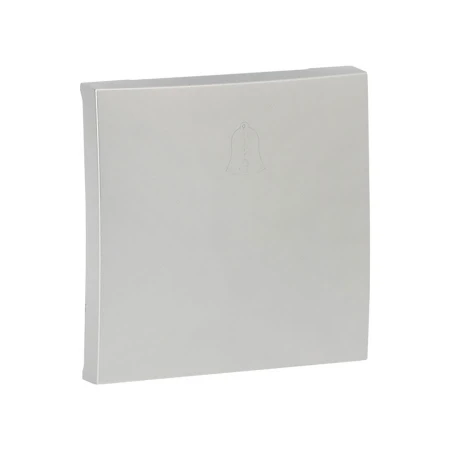 Валенсия лицевая панель выключателя проходного 1-кл. 10А сталь EKF PROxima ESV10-L-025-30