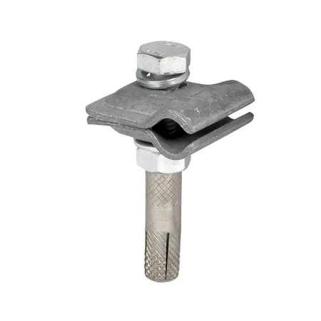 Зажим прута унив. малый 51510 HZ (30x30мм) с анкером EKF PROxima lp-51511