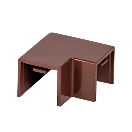 Поворот 90 гр. (16х16) (4 шт) темное дерево EKF-Plast abd-16-16x4