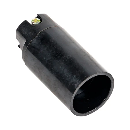 Патрон карболитовый подвесной Е14 черн. EKF PROxima LHC-E14-s-s