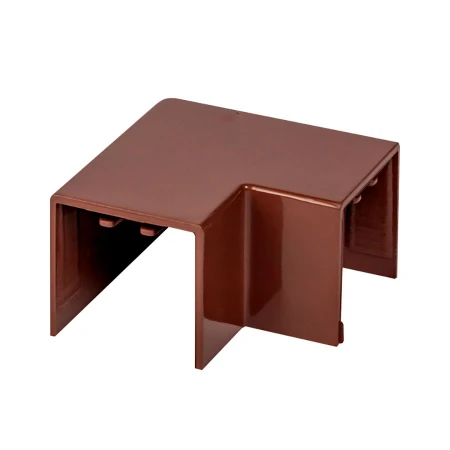 Поворот 90 гр. (25х25) (4 шт) темное дерево EKF-Plast abd-25-25x4