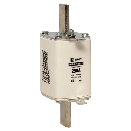 Плавкая вставка ППН-35 250/250А габарит 1 EKF PROxima fus-35/250