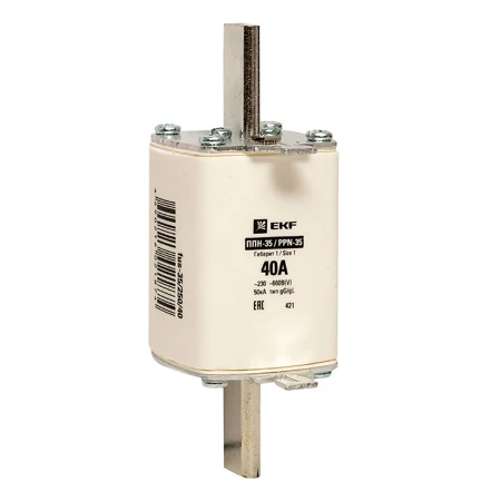 Плавкая вставка ППН-35 250/ 40А габарит 1 EKF PROxima fus-35/250/40