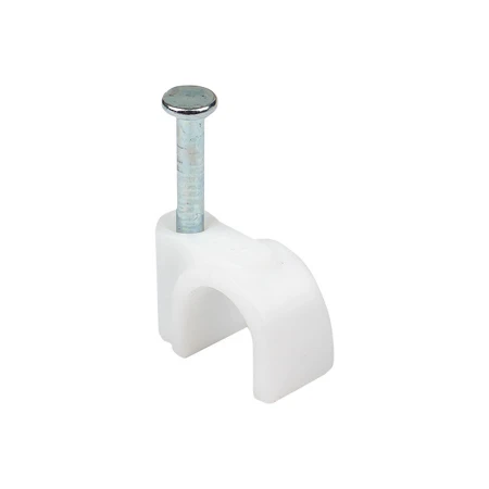 Скоба крепежная круглая (7мм.) (50шт.) EKF PROxima plcn-sr-7