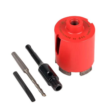 Коронка алмазная DCH-68 Laser M16 SDS-Plus EKF Expert dch-68-m16