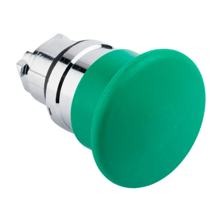 Исполнительный механизм кнопки XB4 "Грибок" зеленый возвратный без фиксации без подсветки EKF PROxima XB4BC-G