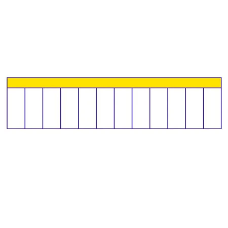 Наклейка "12 модулей" EKF PROxima an-2-13
