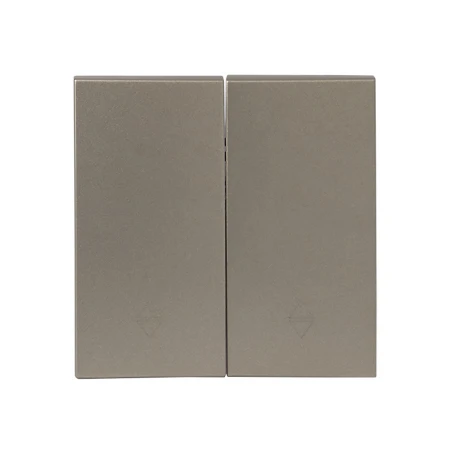 Валенсия лицевая панель выключателя 2-кл. проходного 10А кашемир EKF PROxima ESV10-L-027-40