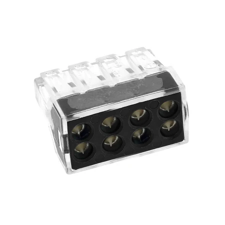 Строительно-монтажная клемма СМК 773-108 8 отверстий 1,0-2,5мм2 (50шт.) EKF PROxima plc-smk-108