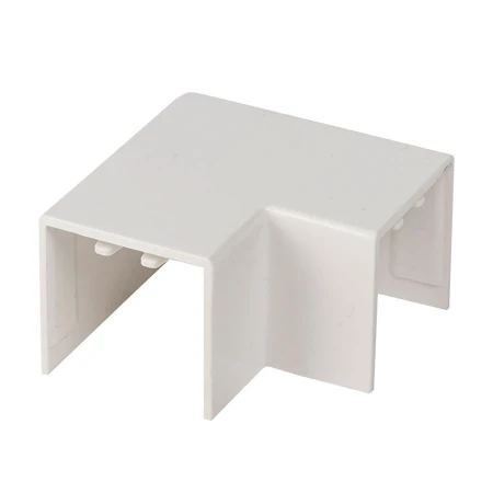 Поворот 90 гр. (25х25) (4 шт) белый EKF-Plast abw-25-25x4