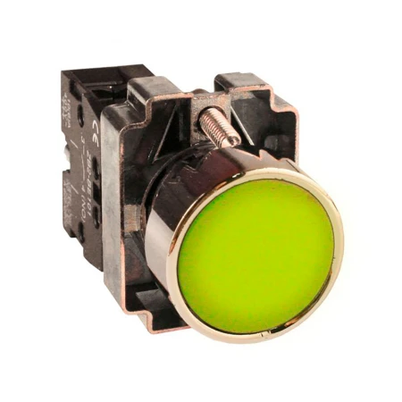 Кнопка BA51 желтая NO EKF PROxima xb2-ba51