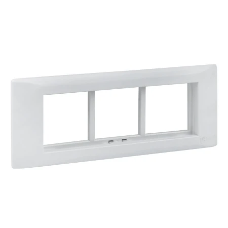 Рамка+суппорт 6 модулей (3 поста) для парапетного кабельного канала EKF C-Line sup-6-105-50