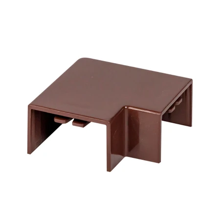 Поворот 90 гр. (25х16) (4 шт) темное дерево EKF-Plast abd-25-16x4