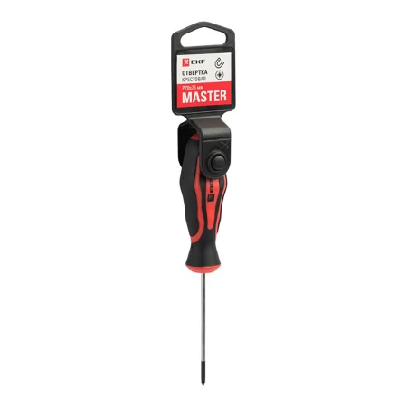 Отвертка Master PZ0x75 мм EKF Basic pz-0-75-mas