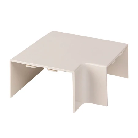 Поворот 90 гр. (60х40) (4 шт) белый EKF-Plast abw-60-40x4