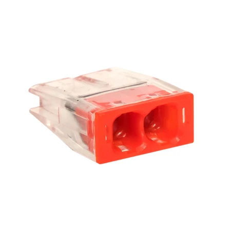 Строительно-монтажная клемма СМК 2273-242 (с пастой) 2 отверстия 0,5-2.5мм2 (100шт.) EKF PROxima plc-smk-2273-242