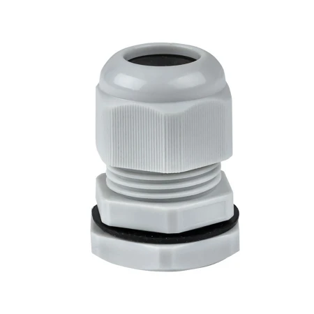 Сальник PG16 IP54 (20 шт) d отв. 21 мм / d провод. 10-14 мм EKF PROxima plc-pg-16-r