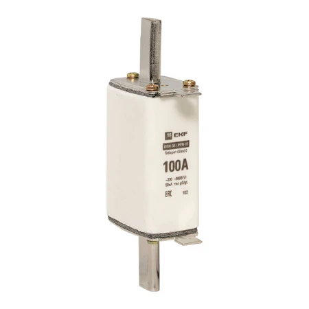 Плавкая вставка ППН-33 160/100А габарит 0 EKF PROxima fus-33-0/160/100