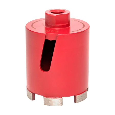 Коронка алмазная для дрелей с микроударом DCH-72MH Micro Hit Laser M16 EKF Professional dch-72-mh-m16