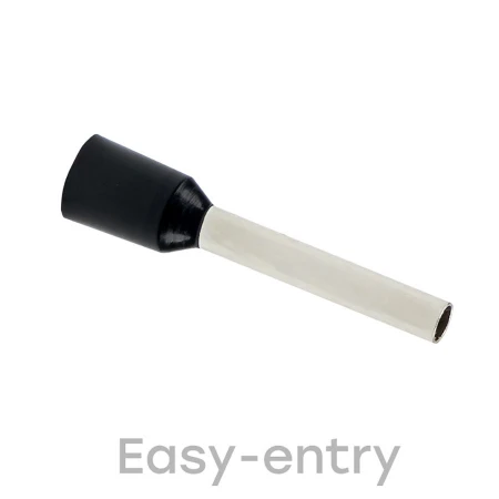 Наконечник штыревой втулочный изолированный НШвИ 1,5-12 (50шт.) EKF PROxima nhvi-1.5-12