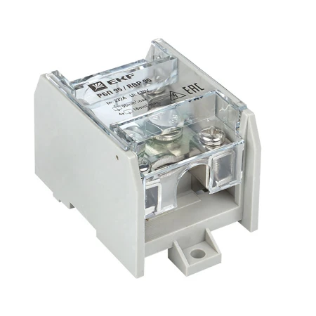 Распределительный блок проходной РБП 95 (1х95-4х16 мм2) 232/100А EKF PROxima RBP-95-100