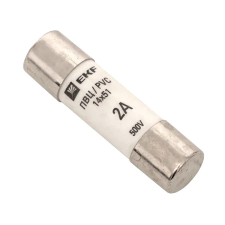 Плавкая вставка цилиндрическая ПВЦ (14х51) 2А EKF PROxima pvc-14x51-2