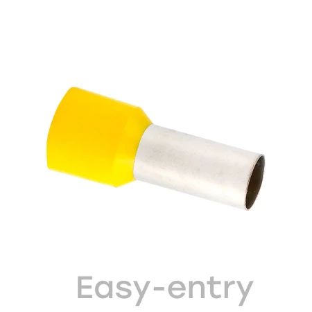 Наконечник штыревой втулочный изолированный НШвИ 25,0-16 (50шт.) EKF PROxima nhvi-25.0-16