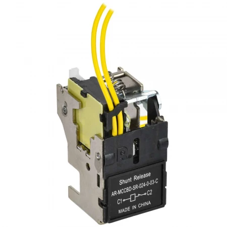ARMAT Независимый расцепитель левый 24В DC для MCCB типоразмер G. H. I IEK AR-MCCBD-SR-024-0-05-C