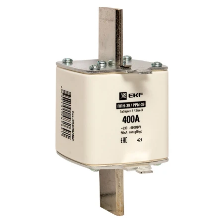 Плавкая вставка ППН-39 630/400А габарит 3 EKF PROxima fus-39/630/400